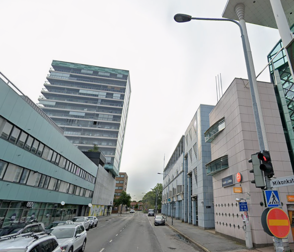 Picture of a street taken in a city